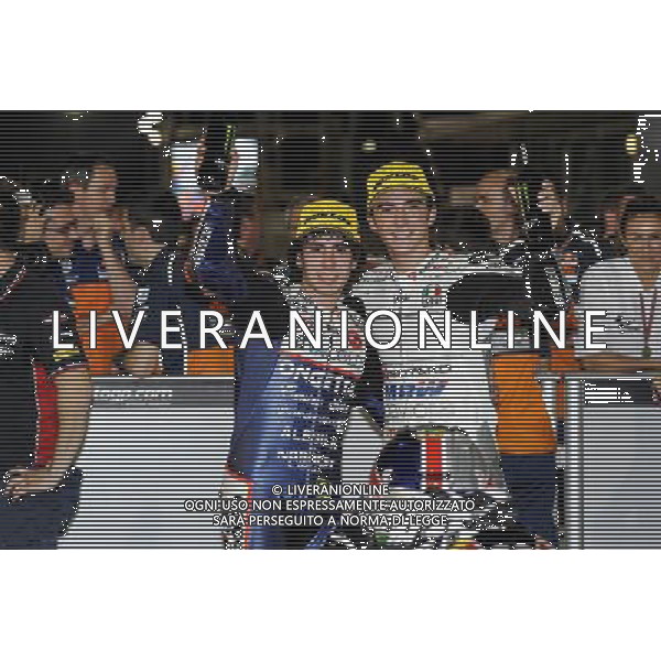 20.03.2016. Losail, Qatar. Gara Moto3.Niccol˜ Antonelli , Francesco Bagnaia. © G.Piazzolla AG ALDO LIVERANI SAS