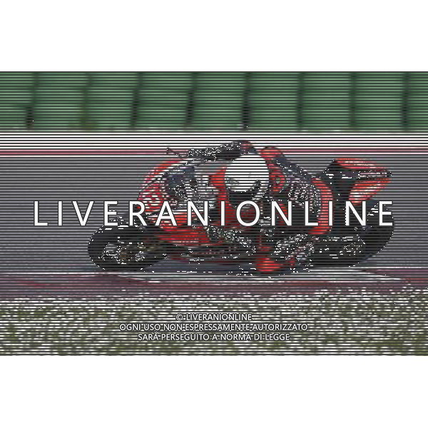 Test del Campionato Italiano Velocitˆ, Misano World Circuit, 20/03/2016, nella foto: MICHAEL RINALDI, ARUBA, DUCATI, ©Claudio Zamagni/Agenzia Aldo Liverani s.a.s.