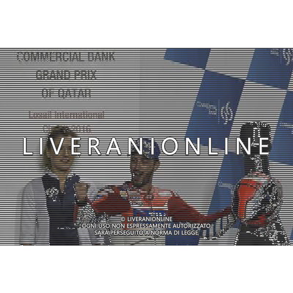20.03.2016. Losail, Qatar. Gara Motogp.Andrea Dovizioso (Ducati team)© G.Piazzolla AG ALDO LIVERANI SAS