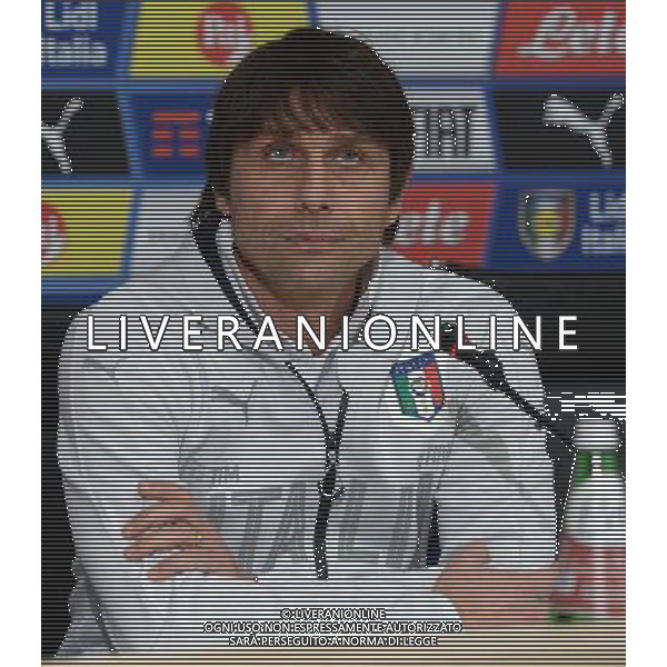 Raduno Nazionale Italiana Firenze - 21.03.2016 Conferenza Stampa Nella Foto:La conferenza stampa di Antonio Conte /Ph.Vitez-Ag. Aldo Liverani