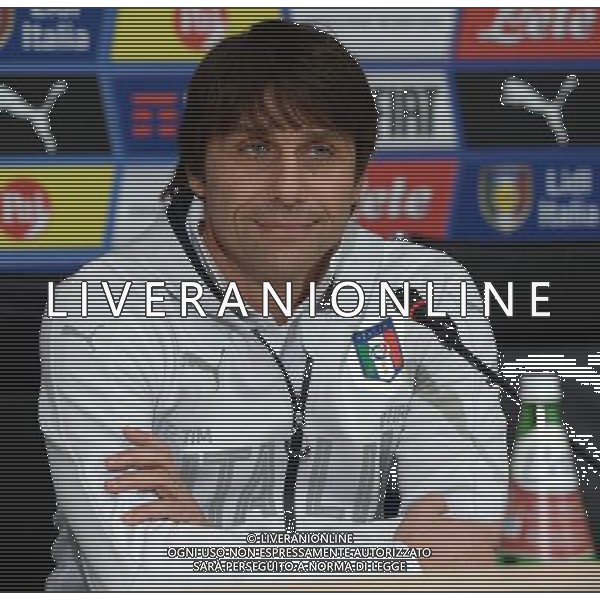 Raduno Nazionale Italiana Firenze - 21.03.2016 Conferenza Stampa Nella Foto:La conferenza stampa di Antonio Conte /Ph.Vitez-Ag. Aldo Liverani