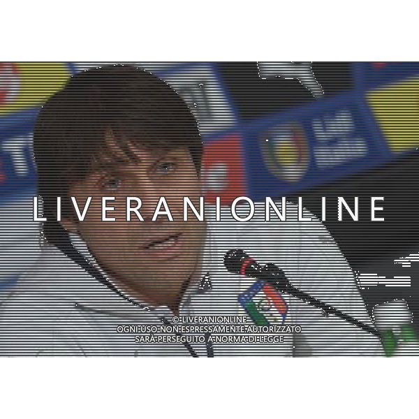 Raduno Nazionale Italiana Firenze - 21.03.2016 Conferenza Stampa Nella Foto:La conferenza stampa di Antonio Conte /Ph.Vitez-Ag. Aldo Liverani