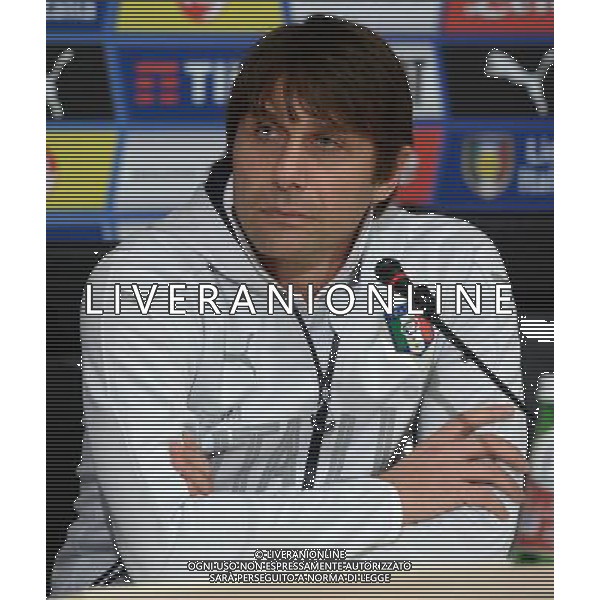 Raduno Nazionale Italiana Firenze - 21.03.2016 Conferenza Stampa Nella Foto:La conferenza stampa di Antonio Conte /Ph.Vitez-Ag. Aldo Liverani