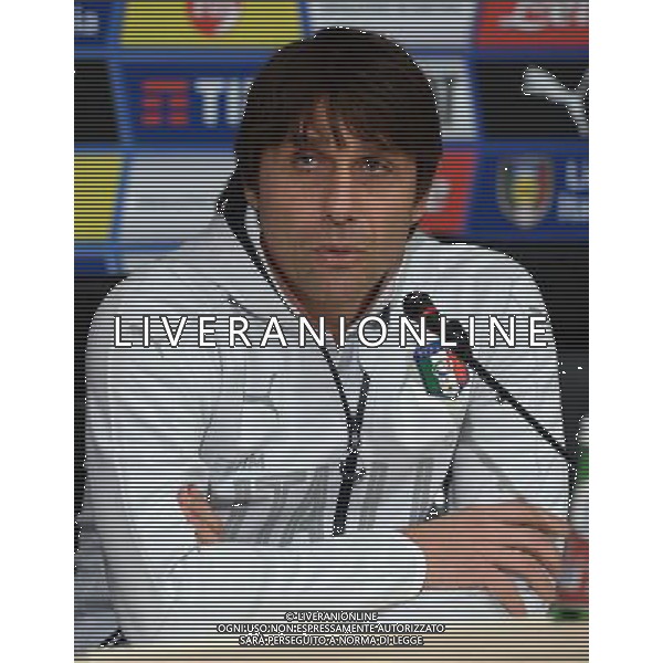 Raduno Nazionale Italiana Firenze - 21.03.2016 Conferenza Stampa Nella Foto:La conferenza stampa di Antonio Conte /Ph.Vitez-Ag. Aldo Liverani