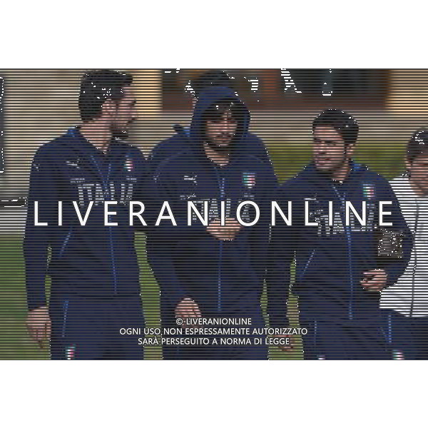 Raduno Nazionale Italiana Firenze - 21.03.2016 Allenamento Nella Foto:eder perin astori /Ph.Vitez-Ag. Aldo Liverani