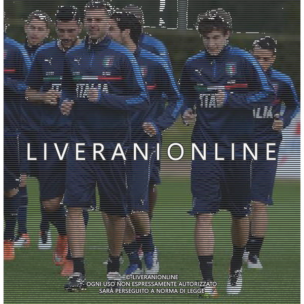 Raduno Nazionale Italiana Firenze - 21.03.2016 Allenamento Nella Foto:thiago motta e darmian /Ph.Vitez-Ag. Aldo Liverani