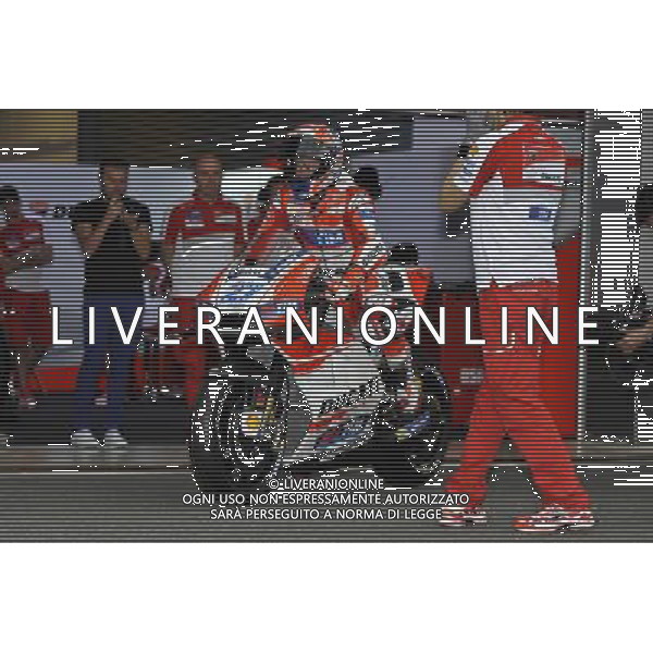 Casey Stoner durante i test ducati a Losail circuit Qatar FOTO G. PIAZZOLLA AG ALDO LIVERANI SAS 