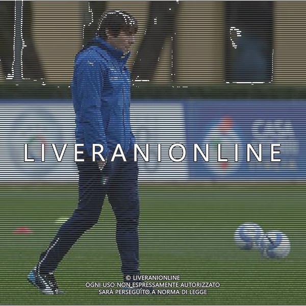 Raduno Nazionale Italiana Firenze - 21.03.2016 Allenamento Nella Foto:Antonio Conte /Ph.Vitez-Ag. Aldo Liverani