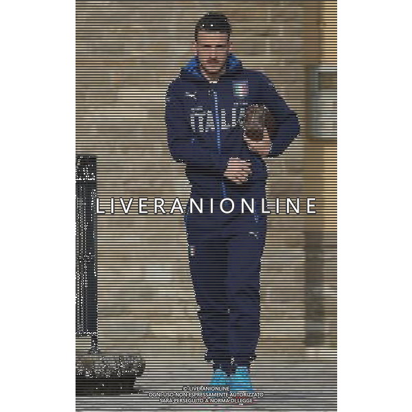 Raduno Nazionale Italiana Firenze - 21.03.2016 Allenamento Nella Foto:Alessandro Florenzi /Ph.Vitez-Ag. Aldo Liverani