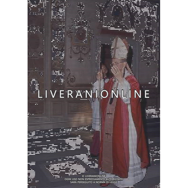 Giovanni Battista Montini, Sua Santita\' Papa Paolo VI ( 262mo vescovo di Roma e papa della Chiesa Cattolica, primate d\'Italia e 4Âº sovrano dello Stato della Citta\' del Vaticano a partire dal 21 giugno 1963 fino alla sua morte avvenuta il 6 agosto 1978 ) - Retrospettiva Â©ARCHIVIO / AGENZIA ALDO LIVERANI SAS - ITALY ONLY EDITORIAL USE ONLY