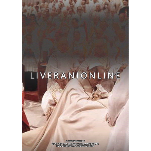 Giovanni Battista Montini, Sua Santita\' Papa Paolo VI ( 262mo vescovo di Roma e papa della Chiesa Cattolica, primate d\'Italia e 4Âº sovrano dello Stato della Citta\' del Vaticano a partire dal 21 giugno 1963 fino alla sua morte avvenuta il 6 agosto 1978 ) - Retrospettiva Â©ARCHIVIO / AGENZIA ALDO LIVERANI SAS - ITALY ONLY EDITORIAL USE ONLY
