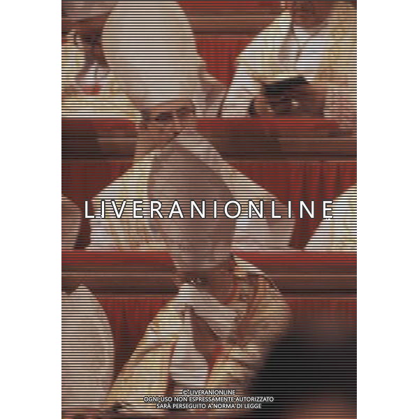 Giovanni Battista Montini, Sua Santita\' Papa Paolo VI ( 262mo vescovo di Roma e papa della Chiesa Cattolica, primate d\'Italia e 4Âº sovrano dello Stato della Citta\' del Vaticano a partire dal 21 giugno 1963 fino alla sua morte avvenuta il 6 agosto 1978 ) - Retrospettiva Â©ARCHIVIO / AGENZIA ALDO LIVERANI SAS - ITALY ONLY EDITORIAL USE ONLY