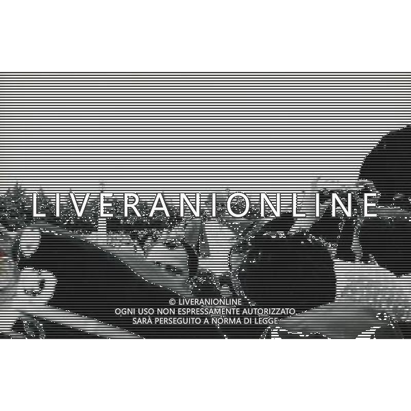 Giovanni Battista Montini, Sua Santita\' Papa Paolo VI ( 262mo vescovo di Roma e papa della Chiesa Cattolica, primate d\'Italia e 4Âº sovrano dello Stato della Citta\' del Vaticano a partire dal 21 giugno 1963 fino alla sua morte avvenuta il 6 agosto 1978 ) - Retrospettiva Â©ARCHIVIO / AGENZIA ALDO LIVERANI SAS - ITALY ONLY EDITORIAL USE ONLY