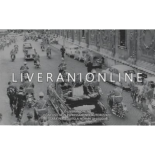 Giovanni Battista Montini, Sua Santita\' Papa Paolo VI ( 262mo vescovo di Roma e papa della Chiesa Cattolica, primate d\'Italia e 4Âº sovrano dello Stato della Citta\' del Vaticano a partire dal 21 giugno 1963 fino alla sua morte avvenuta il 6 agosto 1978 ) - Retrospettiva Â©ARCHIVIO / AGENZIA ALDO LIVERANI SAS - ITALY ONLY EDITORIAL USE ONLY