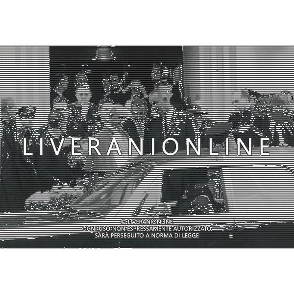 Giovanni Battista Montini, Sua Santita\' Papa Paolo VI ( 262mo vescovo di Roma e papa della Chiesa Cattolica, primate d\'Italia e 4Âº sovrano dello Stato della Citta\' del Vaticano a partire dal 21 giugno 1963 fino alla sua morte avvenuta il 6 agosto 1978 ) - Retrospettiva Â©ARCHIVIO / AGENZIA ALDO LIVERANI SAS - ITALY ONLY EDITORIAL USE ONLY