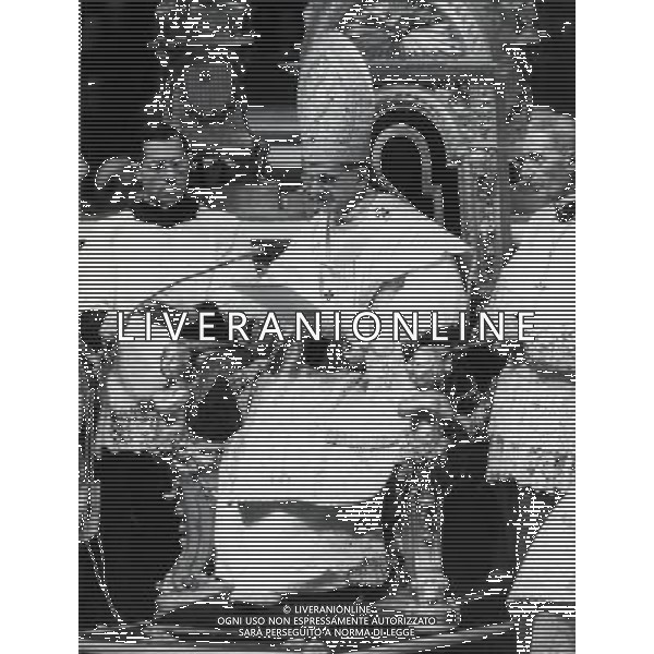 Giovanni Battista Montini, Sua Santita\' Papa Paolo VI ( 262mo vescovo di Roma e papa della Chiesa Cattolica, primate d\'Italia e 4Âº sovrano dello Stato della Citta\' del Vaticano a partire dal 21 giugno 1963 fino alla sua morte avvenuta il 6 agosto 1978 ) - Retrospettiva Â©ARCHIVIO / AGENZIA ALDO LIVERANI SAS - ITALY ONLY EDITORIAL USE ONLY