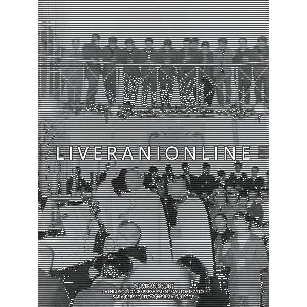 Giovanni Battista Montini, Sua Santita\' Papa Paolo VI ( 262mo vescovo di Roma e papa della Chiesa Cattolica, primate d\'Italia e 4Âº sovrano dello Stato della Citta\' del Vaticano a partire dal 21 giugno 1963 fino alla sua morte avvenuta il 6 agosto 1978 ) - Retrospettiva Â©ARCHIVIO / AGENZIA ALDO LIVERANI SAS - ITALY ONLY EDITORIAL USE ONLY