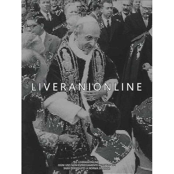 Giovanni Battista Montini, Sua Santita\' Papa Paolo VI ( 262mo vescovo di Roma e papa della Chiesa Cattolica, primate d\'Italia e 4Âº sovrano dello Stato della Citta\' del Vaticano a partire dal 21 giugno 1963 fino alla sua morte avvenuta il 6 agosto 1978 ) - Retrospettiva Â©ARCHIVIO / AGENZIA ALDO LIVERANI SAS - ITALY ONLY EDITORIAL USE ONLY