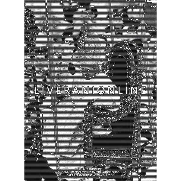 Giovanni Battista Montini, Sua Santita\' Papa Paolo VI ( 262mo vescovo di Roma e papa della Chiesa Cattolica, primate d\'Italia e 4Âº sovrano dello Stato della Citta\' del Vaticano a partire dal 21 giugno 1963 fino alla sua morte avvenuta il 6 agosto 1978 ) - Retrospettiva Â©ARCHIVIO / AGENZIA ALDO LIVERANI SAS - ITALY ONLY EDITORIAL USE ONLY