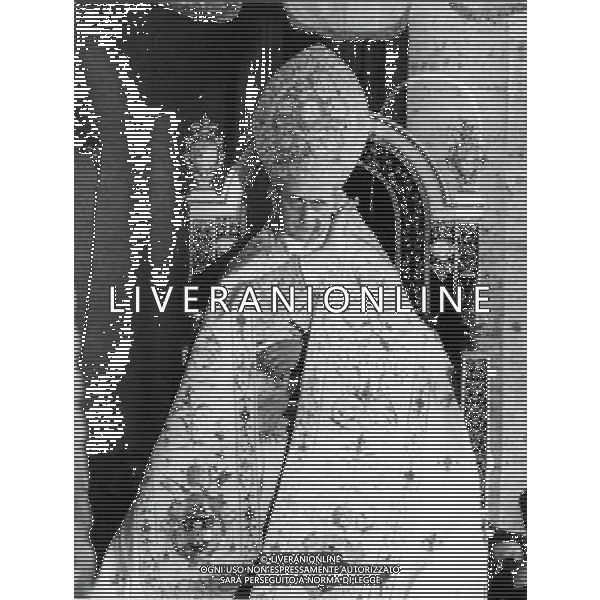 Giovanni Battista Montini, Sua Santita\' Papa Paolo VI ( 262mo vescovo di Roma e papa della Chiesa Cattolica, primate d\'Italia e 4Âº sovrano dello Stato della Citta\' del Vaticano a partire dal 21 giugno 1963 fino alla sua morte avvenuta il 6 agosto 1978 ) - Retrospettiva Â©ARCHIVIO / AGENZIA ALDO LIVERANI SAS - ITALY ONLY EDITORIAL USE ONLY