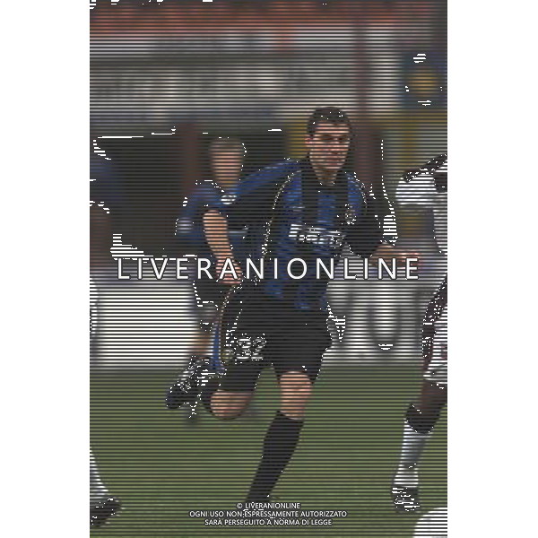 milano 06/12/01 coppa uefa inter - ipswich nella foto vieri christian foto aldo liverani