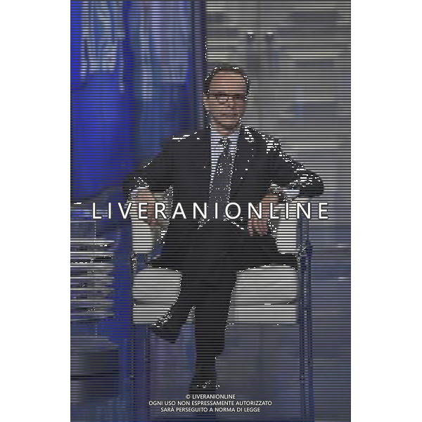 ROMA 22-03-2016 TRASMISSIONE TELEVISIVA PORTA A PORTA OSPITE STEFANO PARISI CANDIDATO SINDACO DI MILANO NELLA FOTO STEFANO PARISI FOTO FABRIZIO CORRADETTI-AG ALDO LIVERANI SAS