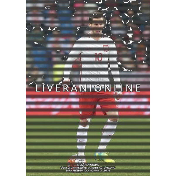 POZNAN 2016.03.23 SPORT PILKA NOZNA MIEDZYNARODOWY MECZ TOWARZYSKI POLSKA - SERBIA NZ. GRZEGORZ KRYCHOWIAK FOT. MICHAL CHWIEDUK / FOKUSMEDIA POZNAN 2016.03.23 SPORT FOOTBALL INTERNATIONAL FRIENDLY MATCH POLAND - SERBIA FOT. MICHAL CHWIEDUK / FOKUSMEDIA / NEWSPIX.PL --- Newspix.pl/ AGENZIA ALDO LIVERANI SAS - ITALY ONLY EDITORIAL USE ONLY - POLONIA - SERBIA PARTITA AMICHEVOLE INTERNAZIONALE A POZNAN 23/03/2016