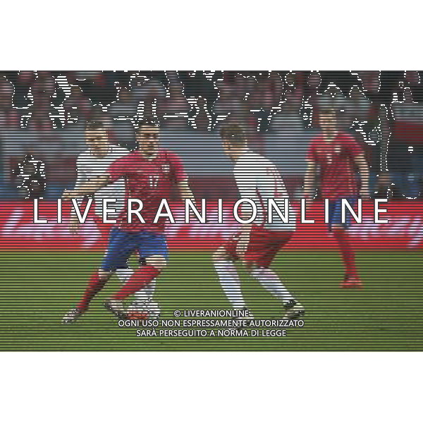 POZNAN 23.03.2016 MIEDZYNARODOWY MECZ TOWARZYSKI: POLSKA - SERBIA --- INTERNATIONAL FRIENDLY FOOTBALL MATCH: POLAND - SERBIA NZ FILIP KOSTIC SERBIA FOT. PIOTR KUCZA/NEWSPIX.PLKIELCE --- Newspix.pl/ AGENZIA ALDO LIVERANI SAS - ITALY ONLY EDITORIAL USE ONLY - POLONIA - SERBIA PARTITA AMICHEVOLE INTERNAZIONALE A POZNAN 23/03/2016