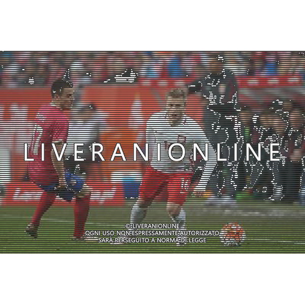 POZNAN 23.03.2016 MIEDZYNARODOWY MECZ TOWARZYSKI: POLSKA - SERBIA --- INTERNATIONAL FRIENDLY FOOTBALL MATCH: POLAND - SERBIA NZ FILIP KOSTIC SERBIA JAKUB BLASZCZYKOWSKI POLSKA FOT. PIOTR KUCZA/NEWSPIX.PLKIELCE --- Newspix.pl/ AGENZIA ALDO LIVERANI SAS - ITALY ONLY EDITORIAL USE ONLY - POLONIA - SERBIA PARTITA AMICHEVOLE INTERNAZIONALE A POZNAN 23/03/2016
