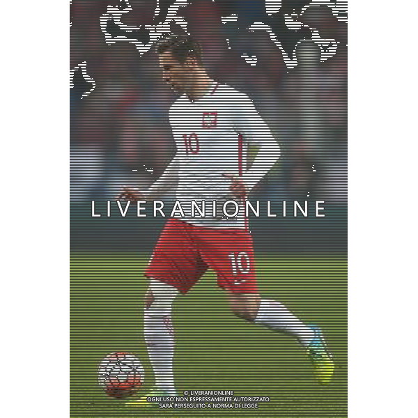POZNAN 23.03.2016 MIEDZYNARODOWY MECZ TOWARZYSKI: POLSKA - SERBIA --- INTERNATIONAL FRIENDLY FOOTBALL MATCH: POLAND - SERBIA NZ GRZEGORZ KRYCHOWIAK POLSKA FOT. PIOTR KUCZA/NEWSPIX.PLKIELCE --- Newspix.pl/ AGENZIA ALDO LIVERANI SAS - ITALY ONLY EDITORIAL USE ONLY - POLONIA - SERBIA PARTITA AMICHEVOLE INTERNAZIONALE A POZNAN 23/03/2016