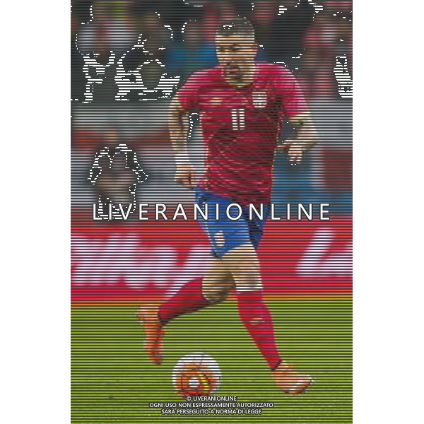 23.03.2016, Poznan, Pilka nozna,mecz towarzyski Polska - Serbia, Poland - Serbia friendly match , N Z ALEKSANDAR KOLAROV , FOT. Adam Jastrzebowski / newspix.pl --- Newspix.pl/ AGENZIA ALDO LIVERANI SAS - ITALY ONLY EDITORIAL USE ONLY - POLONIA - SERBIA PARTITA AMICHEVOLE INTERNAZIONALE A POZNAN 23/03/2016
