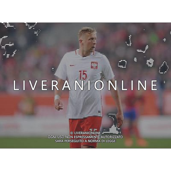 2016.03.23 Poznan Pilka Nozna Reprezentacja Mecz towarzyski Polska - Serbia N/z Kamil Glik Foto Rafal Rusek / PressFocus 2016.03.23 Poznan Football Friendly Game Poland - Serbia Kamil Glik Credit: Rafal Rusek / PressFocus / NEWSPIX.PL --- Newspix.pl/ AGENZIA ALDO LIVERANI SAS - ITALY ONLY EDITORIAL USE ONLY - POLONIA - SERBIA PARTITA AMICHEVOLE INTERNAZIONALE A POZNAN 23/03/2016