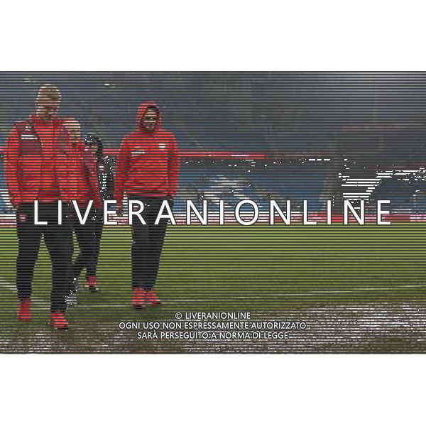 23.03.2016 POZNAN, UL BULGARSKA PILKA NOZNA (FOOTBALL) , MECZ TOWARZYSKI REPREZENTACJI NARODOWYCH (INTERNATIONAL FRIENDLY GAME) MECZ POLSKA - SERBIA (GAME POLAND - SERBIA) NZ IGOR LEWCZUK, ARTUR JEDRZEJCZYK FOTO LUKASZ GROCHALA/CYFRASPORT / NEWSPIX.PL --- Newspix.pl/ AGENZIA ALDO LIVERANI SAS - ITALY ONLY EDITORIAL USE ONLY - POLONIA - SERBIA PARTITA AMICHEVOLE INTERNAZIONALE A POZNAN 23/03/2016