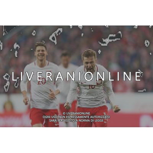 23.03.2016 POZNAN, UL BULGARSKA PILKA NOZNA (FOOTBALL) , MECZ TOWARZYSKI REPREZENTACJI NARODOWYCH (INTERNATIONAL FRIENDLY GAME) MECZ POLSKA - SERBIA (GAME POLAND - SERBIA) NZ JAKUB BLASZCZYKOWSKI - RADOSC, BRAMKA, GOL, STRZAL FOTO LUKASZ GROCHALA/CYFRASPORT / NEWSPIX.PL --- Newspix.pl/ AGENZIA ALDO LIVERANI SAS - ITALY ONLY EDITORIAL USE ONLY - POLONIA - SERBIA PARTITA AMICHEVOLE INTERNAZIONALE A POZNAN 23/03/2016