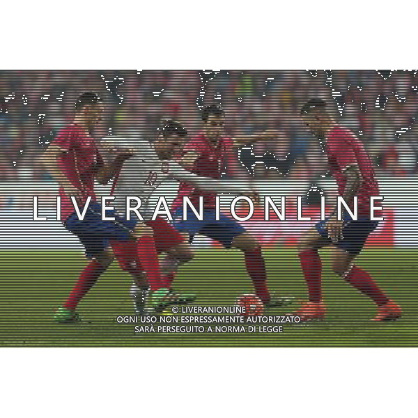 23.03.2016 POZNAN, UL BULGARSKA PILKA NOZNA (FOOTBALL) , MECZ TOWARZYSKI REPREZENTACJI NARODOWYCH (INTERNATIONAL FRIENDLY GAME) MECZ POLSKA - SERBIA (GAME POLAND - SERBIA) NZ GRZEGORZ KRYCHOWIAK - FAULOWANY, KONTUZJA, FAUL FOTO LUKASZ GROCHALA/CYFRASPORT / NEWSPIX.PL --- Newspix.pl/ AGENZIA ALDO LIVERANI SAS - ITALY ONLY EDITORIAL USE ONLY - POLONIA - SERBIA PARTITA AMICHEVOLE INTERNAZIONALE A POZNAN 23/03/2016