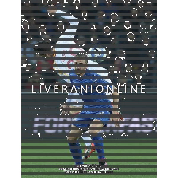 Amichevole Udine - 24.03.2016 Italia-Spagna Nella Foto: leonardo bonucci e aduriz /Ph.Vitez-Ag. Aldo Liverani