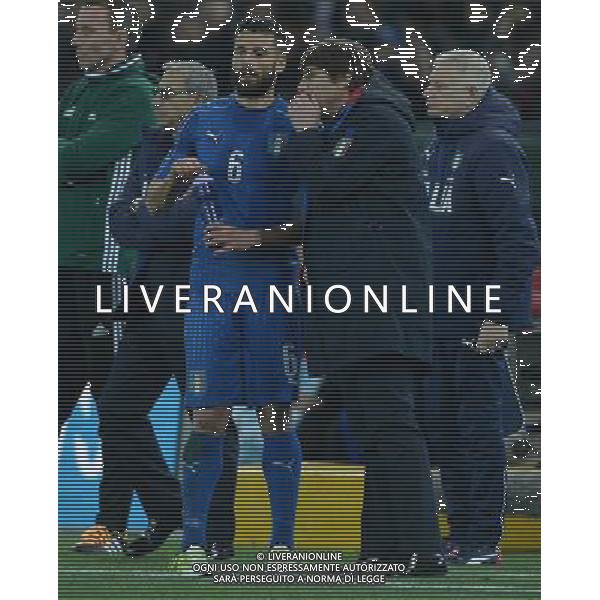 Amichevole Udine - 24.03.2016 Italia-Spagna Nella Foto:conte antonio con candreva /Ph.Vitez-Ag. Aldo Liverani