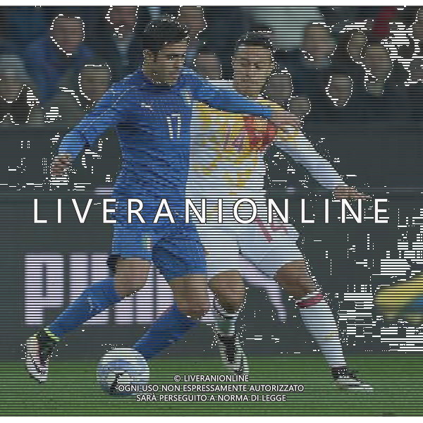 Amichevole Udine - 24.03.2016 Italia-Spagna Nella Foto:eder thiago alcantara /Ph.Vitez-Ag. Aldo Liverani