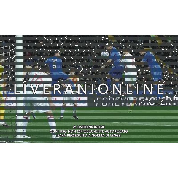 Amichevole Udine - 24.03.2016 Italia-Spagna Nella Foto: occasione di leonardo bonucci /Ph.Vitez-Ag. Aldo Liverani