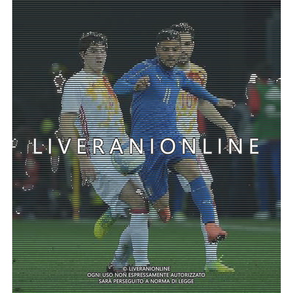 Amichevole Udine - 24.03.2016 Italia-Spagna Nella Foto:insigne lorenzo /Ph.Vitez-Ag. Aldo Liverani
