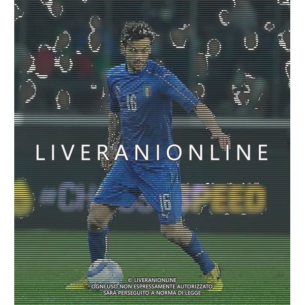 Amichevole Udine - 24.03.2016 Italia-Spagna Nella Foto:parolo /Ph.Vitez-Ag. Aldo Liverani