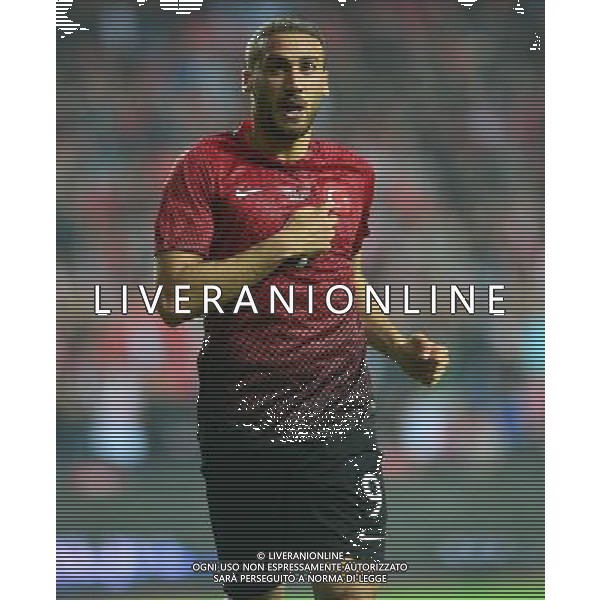 Friendly football match between Turkey and Sweden at Antalya Arena Stadium in Antalya , Turkey March 24, 2016. Pictured: Turkey National Team Player Cenk Tosun celebrates for him goal. MECZ TOWARZYSKI SEZON 2015/2016 PILKA NOZNA TURCJA vs SZWECJA FOT.SESKIM PHOTO/NEWSPIX.PL POLAND, TURKEY, GERMANY, AUSTRIA AND UK OUT !!! --- Newspix.pl AG ALDO LIVERANI SAS ONLY ITALY *** Local Caption *** www.newspix.pl mail us: info@newspix.pl call us: 0048 022 23 22 222 --- Polish Picture Agency by Ringier Axel Springer Poland