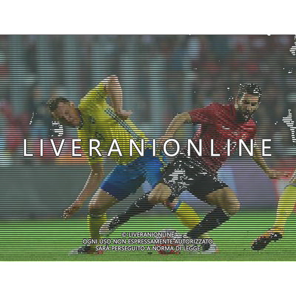 Friendly football match between Turkey and Sweden at Antalya Arena Stadium in Antalya , Turkey March 24, 2016. Pictured: Arda Turan #10 of Turkey and Kim Kallstrom #9 of Sweden. MECZ TOWARZYSKI SEZON 2015/2016 PILKA NOZNA TURCJA vs SZWECJA FOT.SESKIM PHOTO/NEWSPIX.PL POLAND, TURKEY, GERMANY, AUSTRIA AND UK OUT !!! --- Newspix.pl AG ALDO LIVERANI SAS ONLY ITALY *** Local Caption *** www.newspix.pl mail us: info@newspix.pl call us: 0048 022 23 22 222 --- Polish Picture Agency by Ringier Axel Springer Poland
