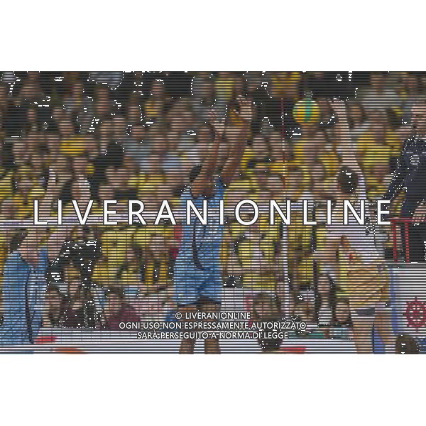 24.03.2016 LODZ , ATLAS ARENA SIATKOWKA MEZCZYZN, VOLLEYBALL MENS\'S CEV LIGA MISTRZOW (CEV CHAMPIONS LEAGUE MECZ (GAME) PGE SKRA BELCHATOW - ZENIT KAZAN NZ WILFREDO LEON VENERO , MARIUSZ WLAZLY FOTO RADOSLAW JOZWIAK / CYFRASPORT/NEWSPIX.PL --- Newspix.pl AG ALDO LIVERANI SAS ONLY ITALY *** Local Caption *** www.newspix.pl mail us: info@newspix.pl call us: 0048 022 23 22 222 --- Polish Picture Agency by Ringier Axel Springer Poland