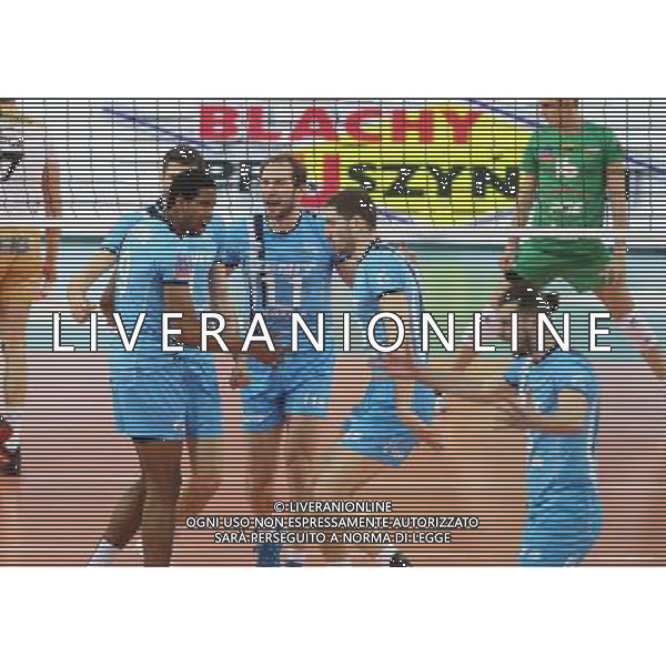 2016.03.24 LODZ ATLAS ARENA CEV DenizBank VOLLEYBALL CHAMPIONS LEAGUE MECZ SIATKOWKA LIGA MISTRZOW SKRA BELCHATOW vs ZENIT KAZAN N/Z ANDREY ASHCHEV \' LEON VENERO WILFREDO FOTO: ARTUR KRASZEWSKI APPA/NEWSPIX.PL --- Newspix.pl AG ALDO LIVERANI SAS ONLY ITALY *** Local Caption *** www.newspix.pl mail us: info@newspix.pl call us: 0048 022 23 22 222 --- Polish Picture Agency by Ringier Axel Springer Poland