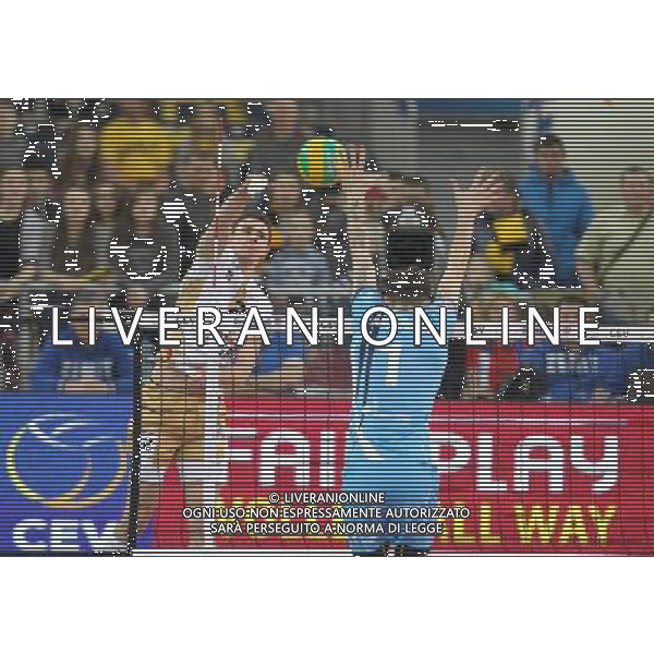 2016.03.24 LODZ ATLAS ARENA CEV DenizBank VOLLEYBALL CHAMPIONS LEAGUE MECZ SIATKOWKA LIGA MISTRZOW SKRA BELCHATOW vs ZENIT KAZAN N/Z MARIUSZ WLAZLY FOTO: ARTUR KRASZEWSKI APPA/NEWSPIX.PL --- Newspix.pl AG ALDO LIVERANI SAS ONLY ITALY *** Local Caption *** www.newspix.pl mail us: info@newspix.pl call us: 0048 022 23 22 222 --- Polish Picture Agency by Ringier Axel Springer Poland