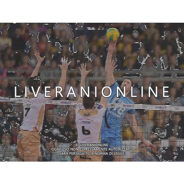 2016.03.24 Lodz Atlas Arena Siatkowka mezczyzn Liga Mistrzow 2016 PGE Skra Belchatow - Zenit Kazan N/z Maxim MIKHAILOV Maksim Michajlow Foto Lukasz Laskowski / PressFocus/NEWSPIX.PL 2016.03.24 Lodz Men volleyball 2016 CEV DenizBank Volleyball Champions League PGE Skra Belchatow - Zenit Kazan Maxim MIKHAILOV Maksim Michajlow Credit: Lukasz Laskowski / PressFocus --- Newspix.pl AG ALDO LIVERANI SAS ONLY ITALY *** Local Caption *** www.newspix.pl mail us: info@newspix.pl call us: 0048 022 23 22 222 --- Polish Picture Agency by Ringier Axel Springer Poland