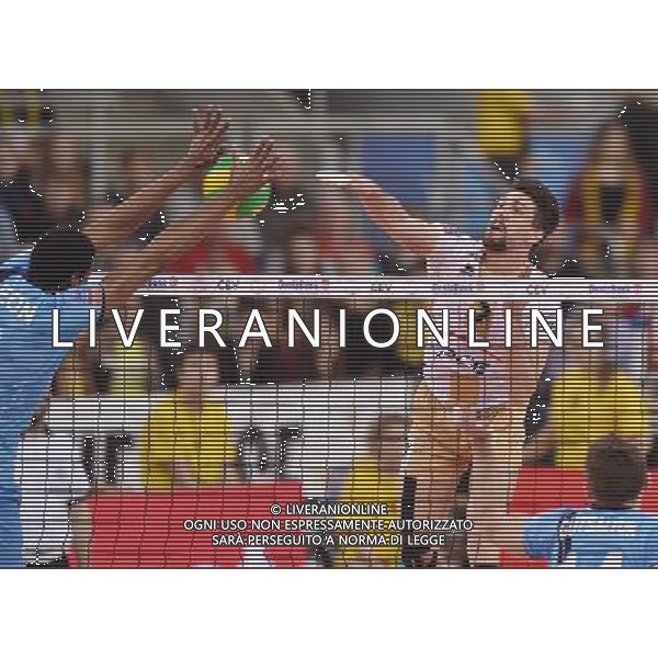2016.03.24 Lodz Atlas Arena Siatkowka mezczyzn Liga Mistrzow 2016 PGE Skra Belchatow - Zenit Kazan N/z CONTE Facundo Foto Lukasz Laskowski / PressFocus/NEWSPIX.PL 2016.03.24 Lodz Men volleyball 2016 CEV DenizBank Volleyball Champions League PGE Skra Belchatow - Zenit Kazan CONTE Facundo Credit: Lukasz Laskowski / PressFocus --- Newspix.pl AG ALDO LIVERANI SAS ONLY ITALY *** Local Caption *** www.newspix.pl mail us: info@newspix.pl call us: 0048 022 23 22 222 --- Polish Picture Agency by Ringier Axel Springer Poland