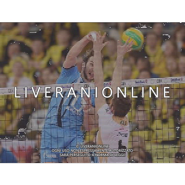 2016.03.24 Lodz Atlas Arena Siatkowka mezczyzn Liga Mistrzow 2016 PGE Skra Belchatow - Zenit Kazan N/z Andrey ASHCHEV Andriej Aszczew Foto Lukasz Laskowski / PressFocus/NEWSPIX.PL 2016.03.24 Lodz Men volleyball 2016 CEV DenizBank Volleyball Champions League PGE Skra Belchatow - Zenit Kazan Andrey ASHCHEV Andriej Aszczew Credit: Lukasz Laskowski / PressFocus --- Newspix.pl AG ALDO LIVERANI SAS ONLY ITALY *** Local Caption *** www.newspix.pl mail us: info@newspix.pl call us: 0048 022 23 22 222 --- Polish Picture Agency by Ringier Axel Springer Poland