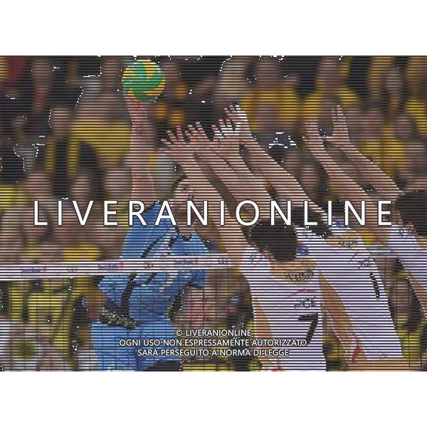 2016.03.24 Lodz Atlas Arena Siatkowka mezczyzn Liga Mistrzow 2016 PGE Skra Belchatow - Zenit Kazan N/z Matthew John ANDERSON Foto Lukasz Laskowski / PressFocus/NEWSPIX.PL 2016.03.24 Lodz Men volleyball 2016 CEV DenizBank Volleyball Champions League PGE Skra Belchatow - Zenit Kazan Matthew John ANDERSON Credit: Lukasz Laskowski / PressFocus --- Newspix.pl AG ALDO LIVERANI SAS ONLY ITALY *** Local Caption *** www.newspix.pl mail us: info@newspix.pl call us: 0048 022 23 22 222 --- Polish Picture Agency by Ringier Axel Springer Poland